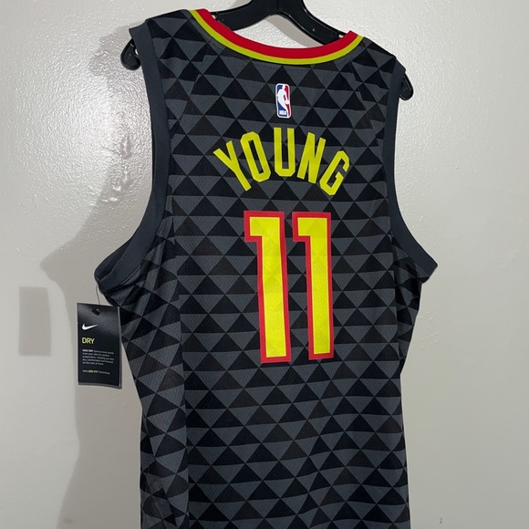 Nike ATLANTA HAWKS ATL Men's Trae Young #11 Swingman Basketball Jersey XL New - Picture 5 of 9